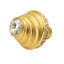 Caché large round knob with 19 rivoli Swarovski Clear Crystalsin Chalice-712412696