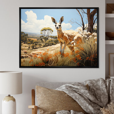 " Kangaroo Bound Pastoral I "
