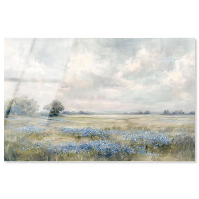 Décoration murale rétro Pastel Prairie Dreams, reproduction d'art, par Art Remedy