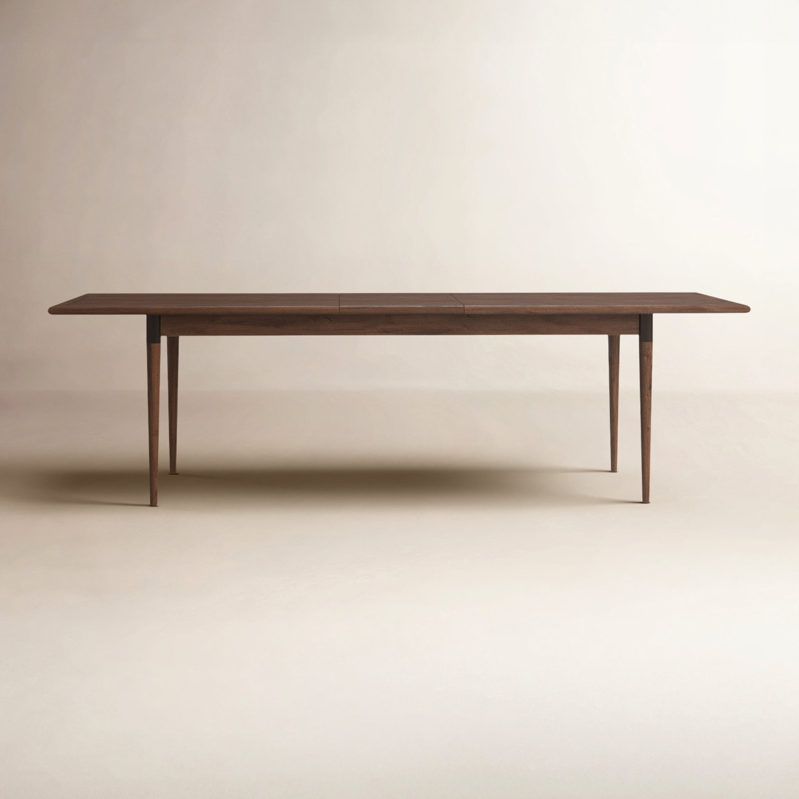 Yanely 84'' Extendable Dining Table, Walnut