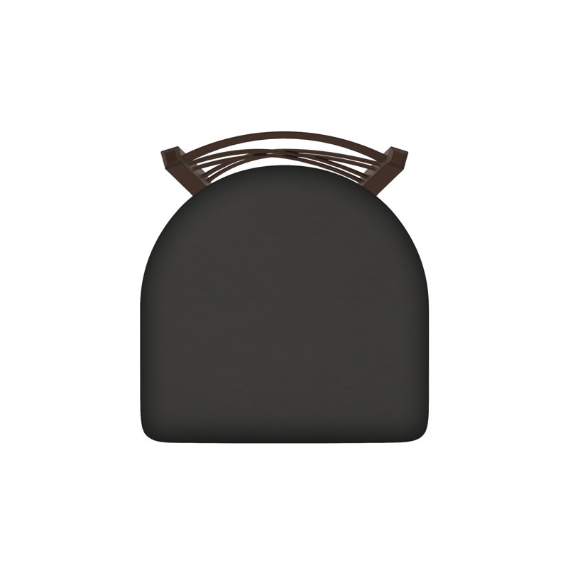 Tabouret pivotant XL 820 Catalina, Bronze, Vinyle - fer Canter, Tabouret de comptoir (siège d'une hauteur de 25 p