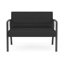 Waterfall Waiting Reception Loveseat Metal Frame-88240376-88709687