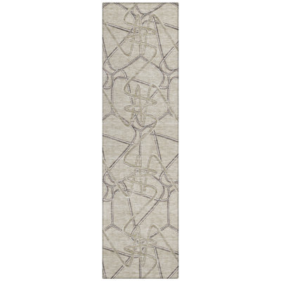  Aleg Area Rug with Non-Slip Backing