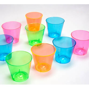 Smarty Had A Party 12 oz. Black Round Disposable Plastic Tumblers (240 Cups)