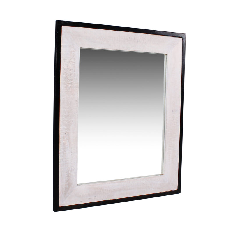 Veloz Metal Flat Wall Mirror