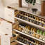Rangement à chaussures inclinable de style rétro pour 18 paires de chaussures-121781423-121781424