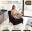 Fauteuil de style Mid-Century rembourré de 27,6 po de large avec pieds en bois massif-863967004
