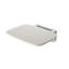 White & Chrome Shower Seat