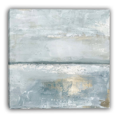 «Blue Stillness», art mural sur toile tendue