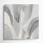 Abstrait aquarelle 4, art mural sur toile grise-377541087