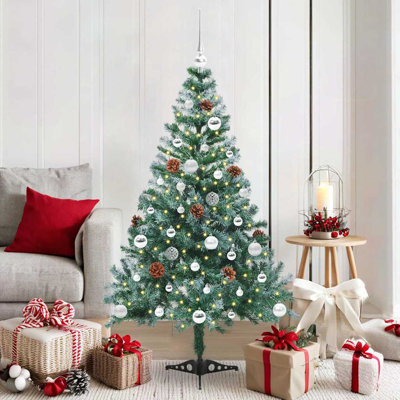 4.92' H Lighted Artificial Christmas Tree