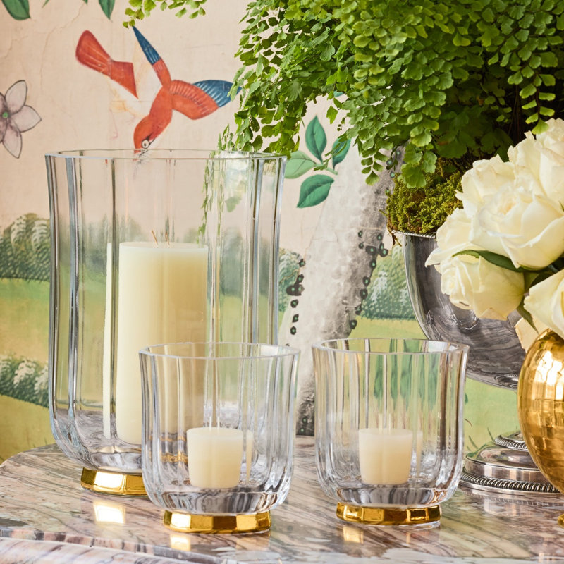 Delmara Hurricane Candle Holder