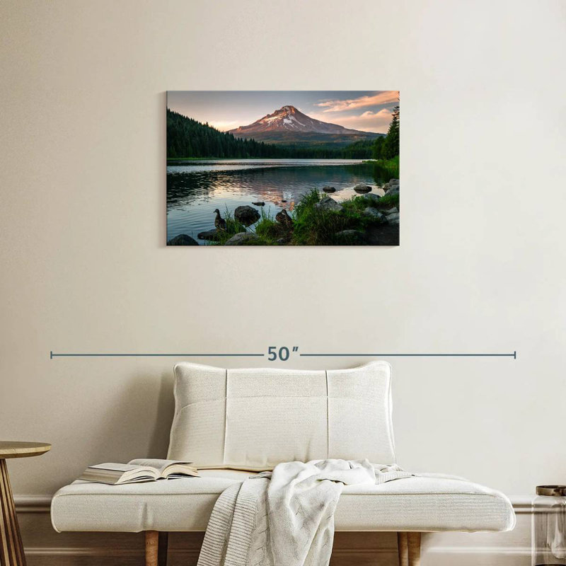 Alvord Mt Hood depuis le lac Trillium, H 20 po x l 30 po