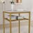 Bar Table Set With 2 Stools, Backrests, And Divider Storage | Gift Idea