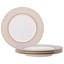 Ensemble de 4 assiettes à salade 8-1 / 2 po Noritake Noble Pearl