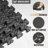 Extra Thick Interlocking Exercise Foam Mats, 3/4-Inch Thickness Gym Flooring Tiles (96 SQ. FT)