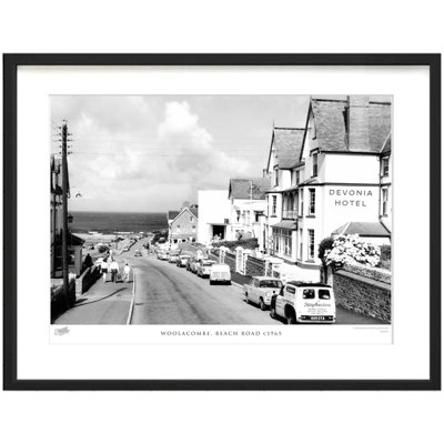 Woolacombe, Beach Road C1965 by Francis Frith - Single Picture Frame Print