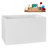47" Streamline Soaking Acrylic Freestanding Bathtub, Bamboo Tray, Drain-103682604