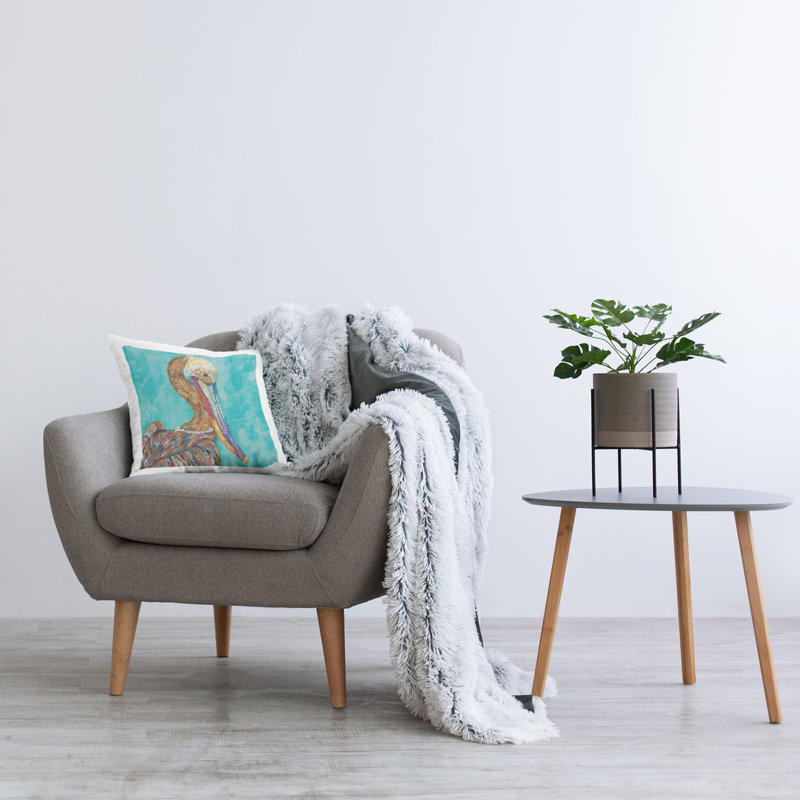 Abstract Throw Pillow