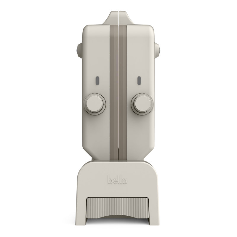 Bella Fold & Store Dual Temp Griddle, Oatmilk