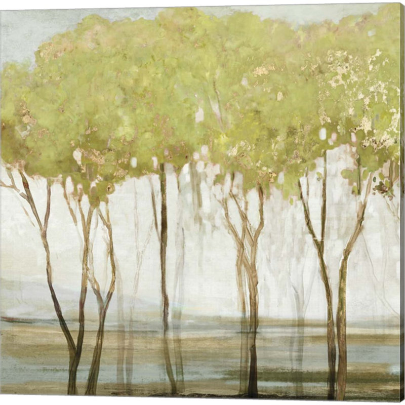 Toile verte par Allison Pearce, art sur toile (ensemble de 2)