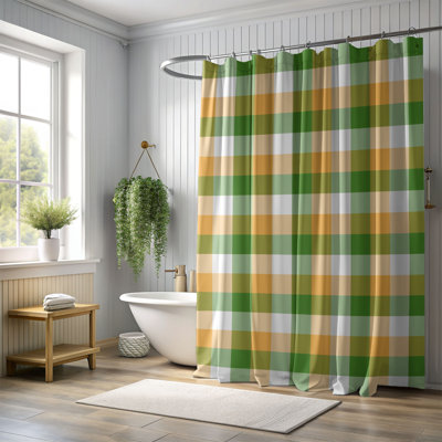 Rideau de douche Vintage Green - Premium 155