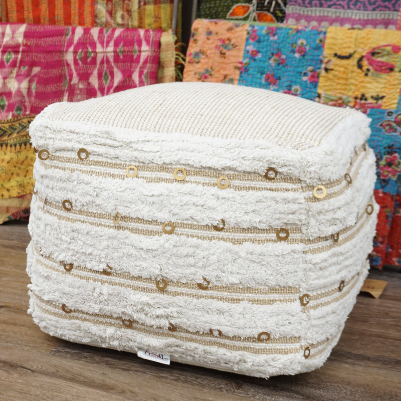 Sherita Upholstered Pouf