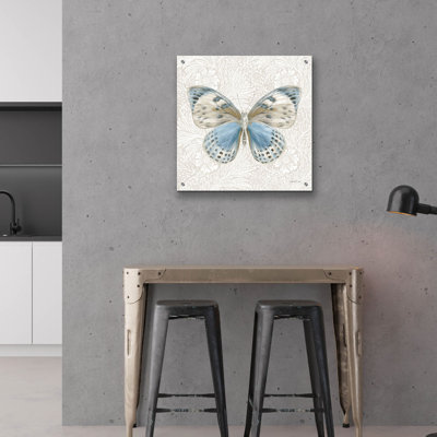  «Beetles and Butterflies 4» par Danhui Nai, art mural en verre acrylique