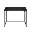 Bureau pliant de 31,5 po de largeur pour les petits espaces, aucun assemblage requis, noir-1371094533-1371094531