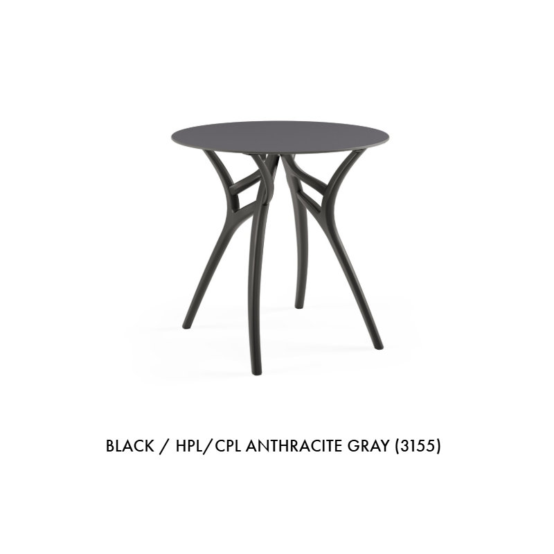 Tilia Ivy - L 77cm Round Table, Grey