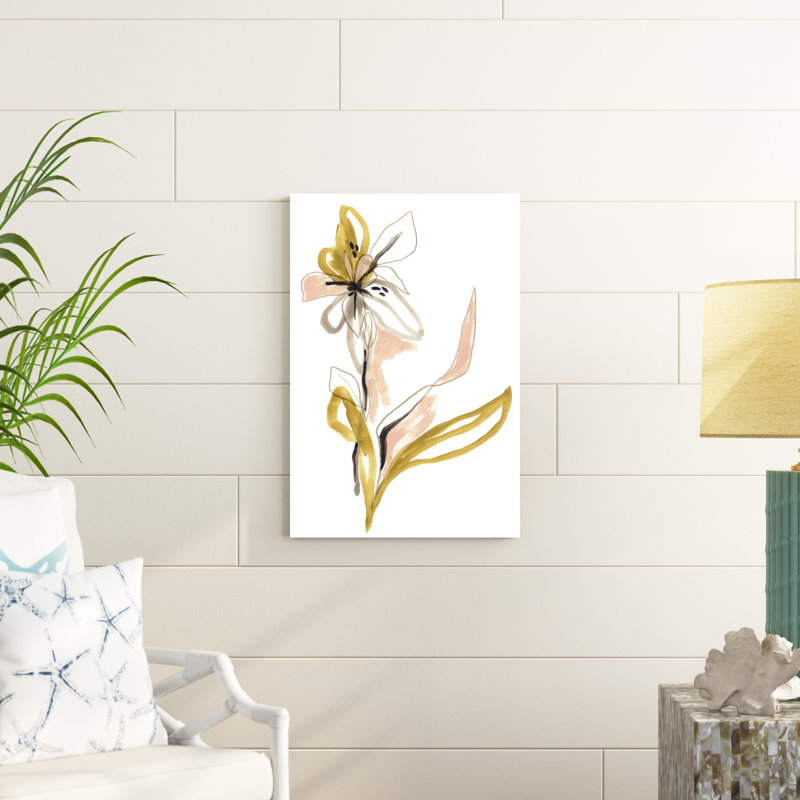 Liminal floral III, H 30 po x l 20 po