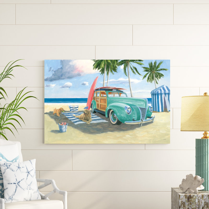 " Beach Ride III " by James Wiens, 32" H x 48" W x 1.25" D