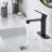 Single-Hole Bathroom Faucet with Drain Assembly