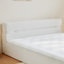 White Compressed Integrated Bed. No Assembly Required.-1177359209
