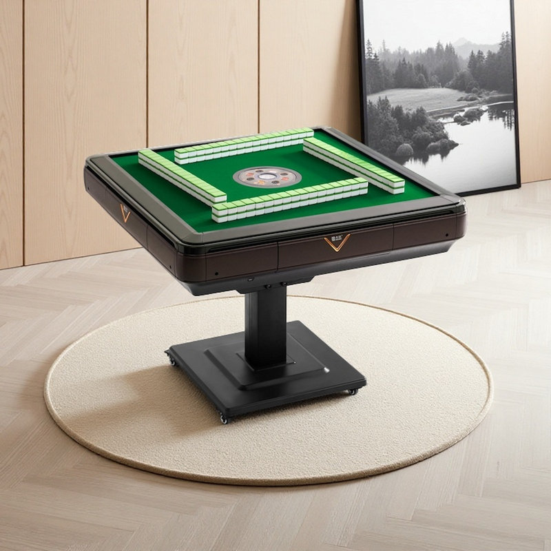 Folding Automatic Mahjong Table with 2 Sets of 44mm 152 Tiles