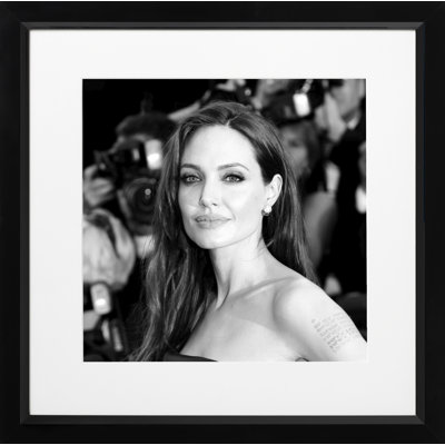 Angelina Jolie Snapped 1 Piece Wall Art