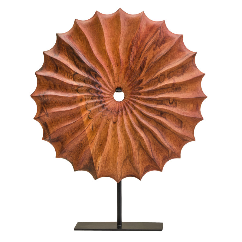 Emiliana Solid Wood Figurine / Sculpture Decorative Object