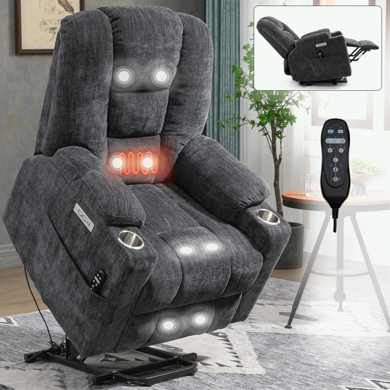 Fauteuil inclinable Darlene, Gris