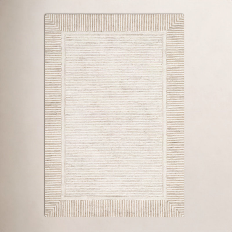 Allenhurst Chesser Handmade Indoor Area Rug, Rectangle 8' x 10'