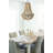 Draped Wood Bead Chandelier-151681419