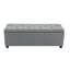 Allex Fabric Upholstered Storage Bench-1823231544