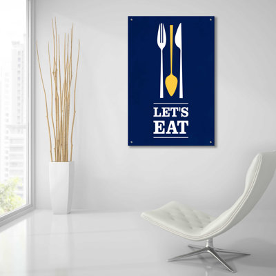 Lets Eat by - impression sans cadre