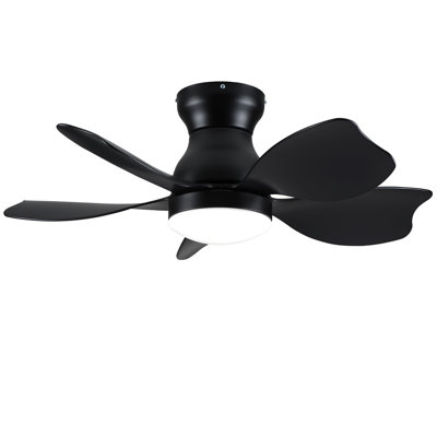 Éclairage de ventilateur de plafond encastré 30 po avec télécommande pour petite chambre d'enfant