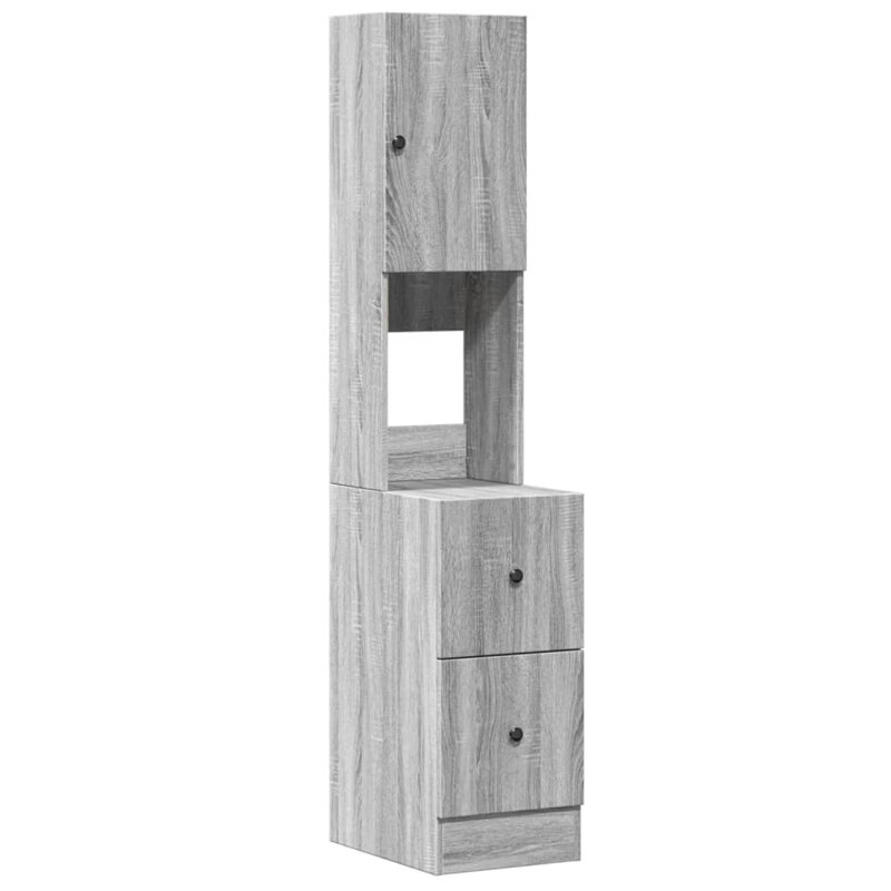 Kitchen Cabinet Set, Grey Sonoma