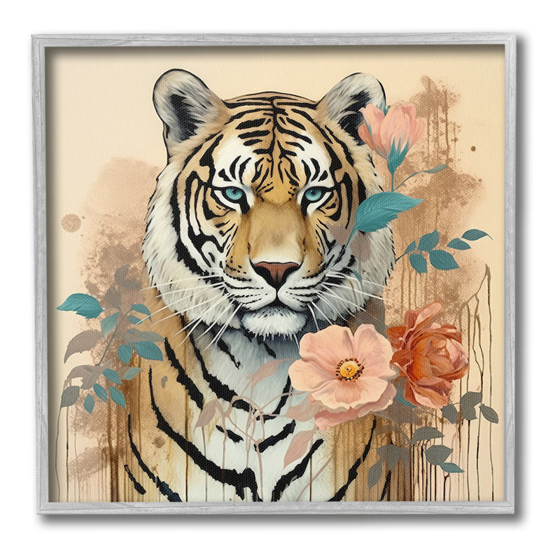Art moderne, estampe numérique encadrée par Lazar Studio, Giclée encadrée noir minuit, H 17 po x l 17 po