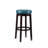 Baylis Swivel Upholstered Stool with Solid Wood Frame-853509552-827600398