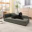 Modern Irregular Wave Backrest Oversized Pet Sofa-1668971329