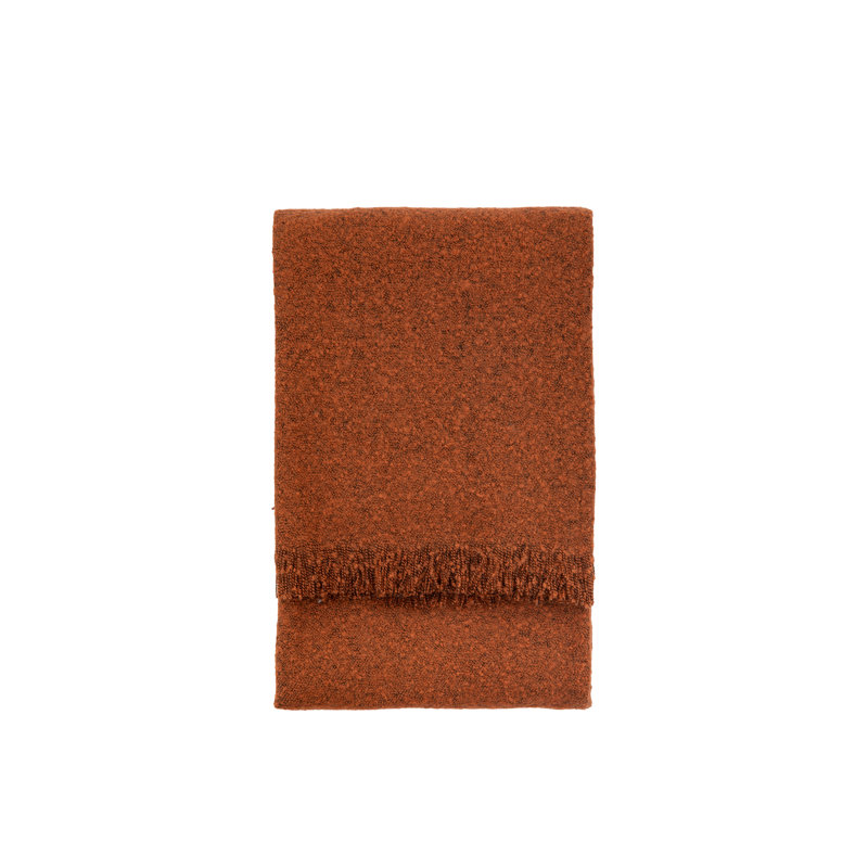 Aunaleigh Melange Acrylic 1300x1500mm Throw, Rust