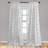 Rainbow Striped Semi-Sheer Rod Pocket Sliding Panel-45972315