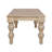 Braydan Solid Wood Coffee Table with Hand-Turned Legs – Rustic Natural-2037133568